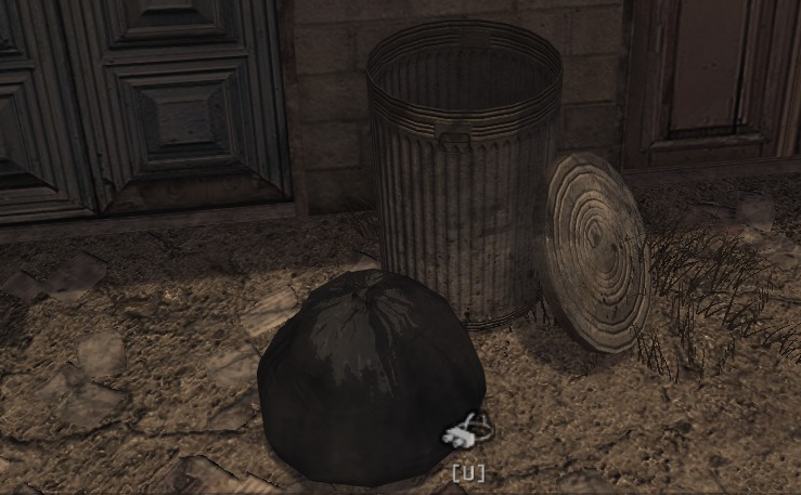 Trashcan Hider with attachments